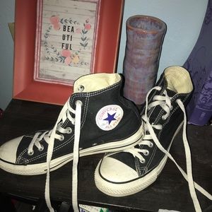 Black Hightop Converse